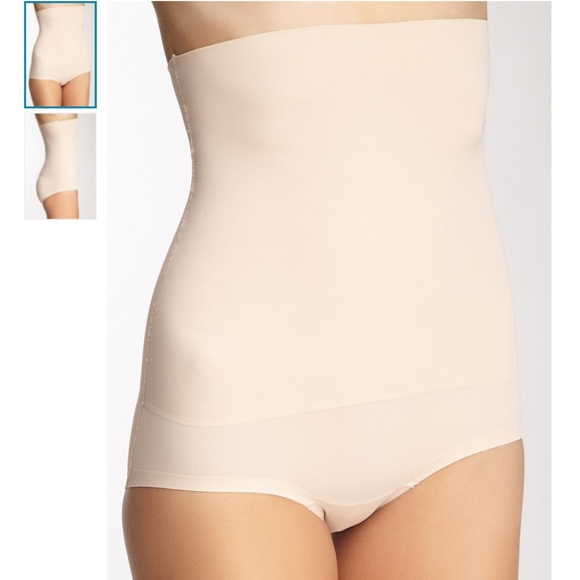 New Ultra Smooth High Waist Briefs Nude - Picture 1 of 7